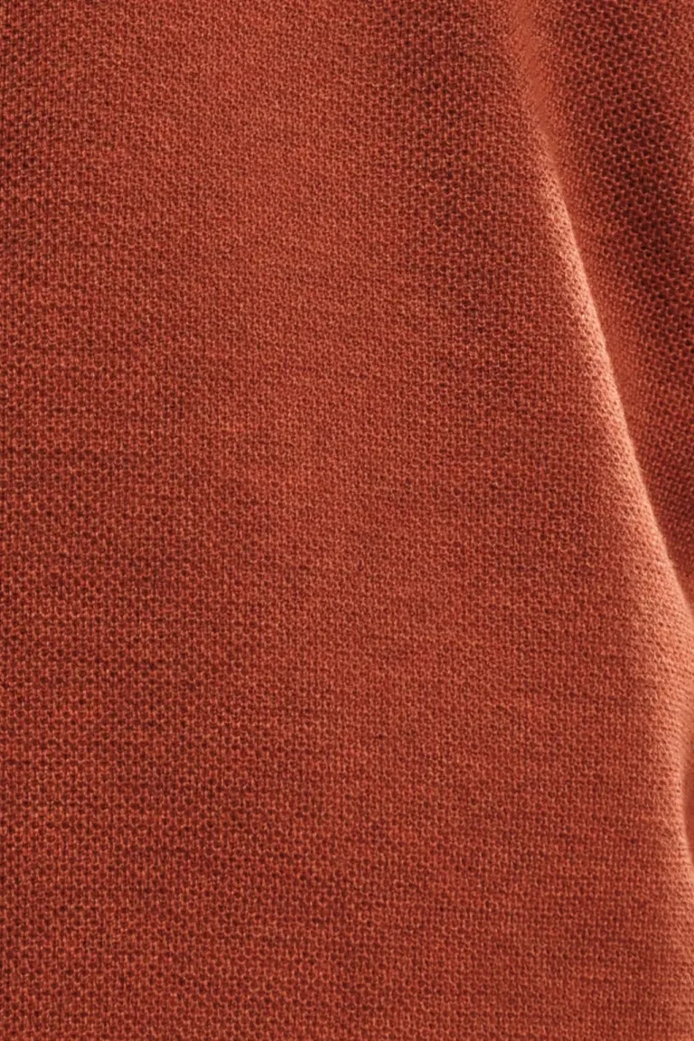 Nitto Knitwear - Pull Col Roulé Youri - Orange – XL
