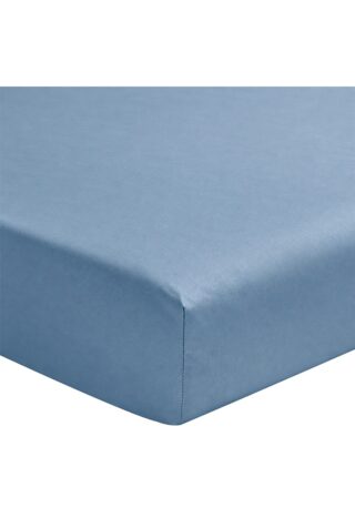 Drap-housse en percale de coton biologique par la marque À DEMAIN – Le linge français À DEMAIN – Le linge français - Drap-housse en percale de coton biologique