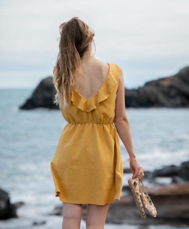 April & C. - Robe Mathilde - miel – 42