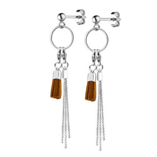 Boucles Kelly puce par la marque Annah Cruz Annah Cruz - Boucles Kelly puce