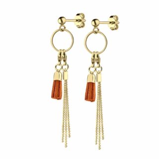 Boucles Kelly puce Or par la marque Annah Cruz Annah Cruz - Boucles Kelly puce Or