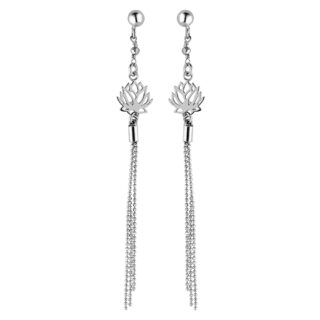 Boucles d’oreilles Lotus par la marque Annah Cruz Annah Cruz - Boucles d’oreilles Lotus
