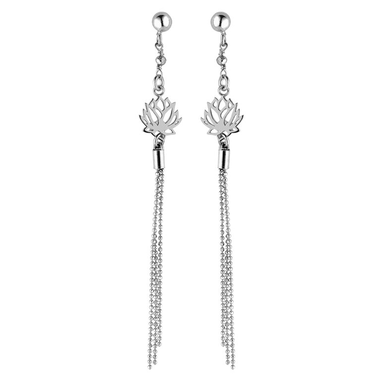 annahcruz bo lotus ag 1 Annah Cruz Bijoux - Boucles d'oreilles Lotus – argent925