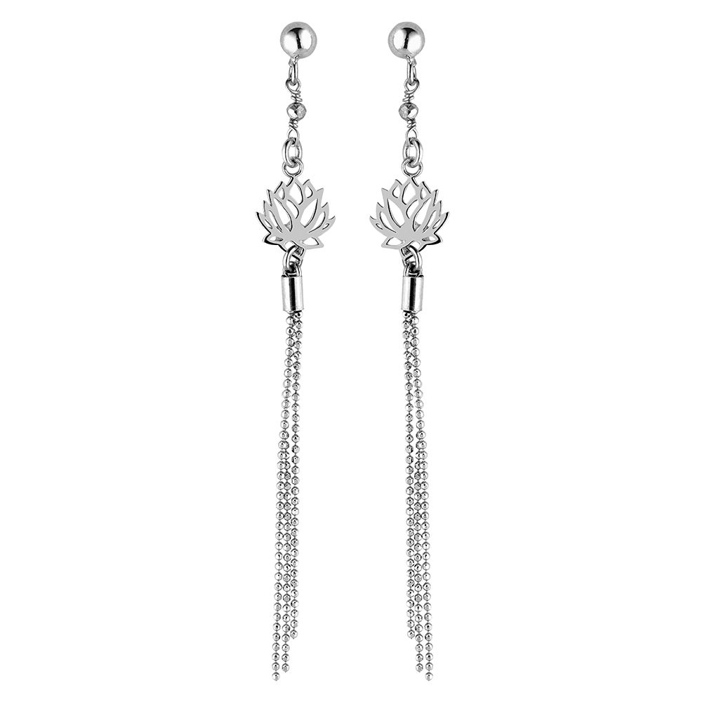 annahcruz bo lotus ag 1 Annah Cruz Bijoux - Boucles d'oreilles Lotus – argent925