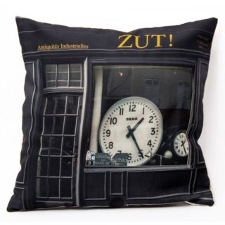 Maron Bouillie - Housse de coussin Zut !