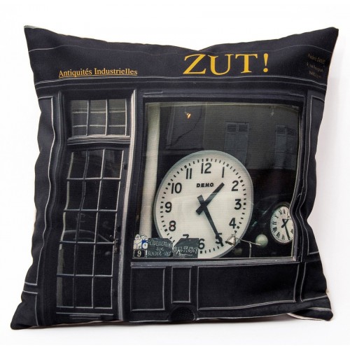antiquites zut MARON BOUILLIE - Housse de coussin Zut !