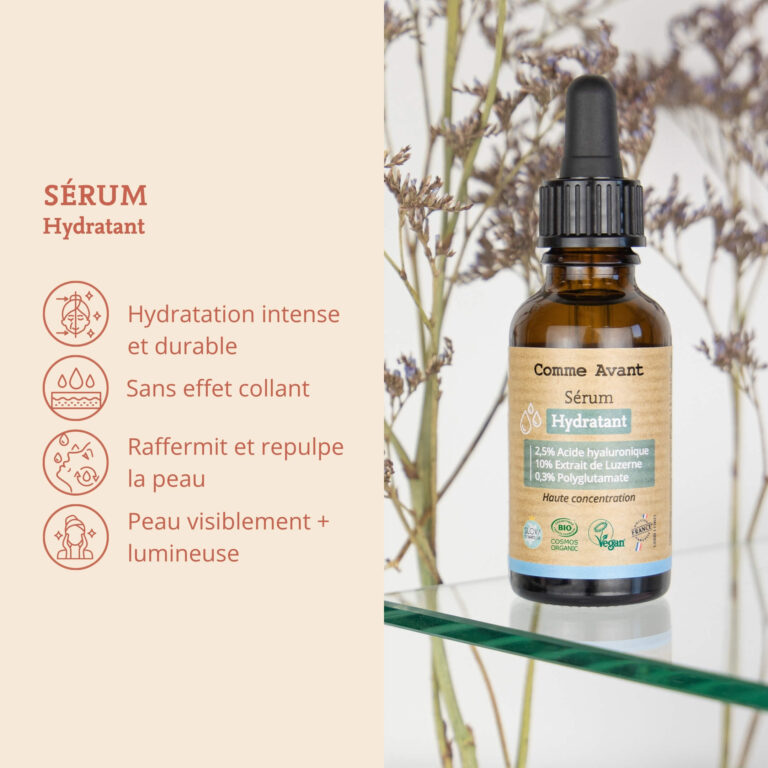 Comme Avant - Sérum visage hydratant - Version 1 – 1 recharge de sérum - 30ml