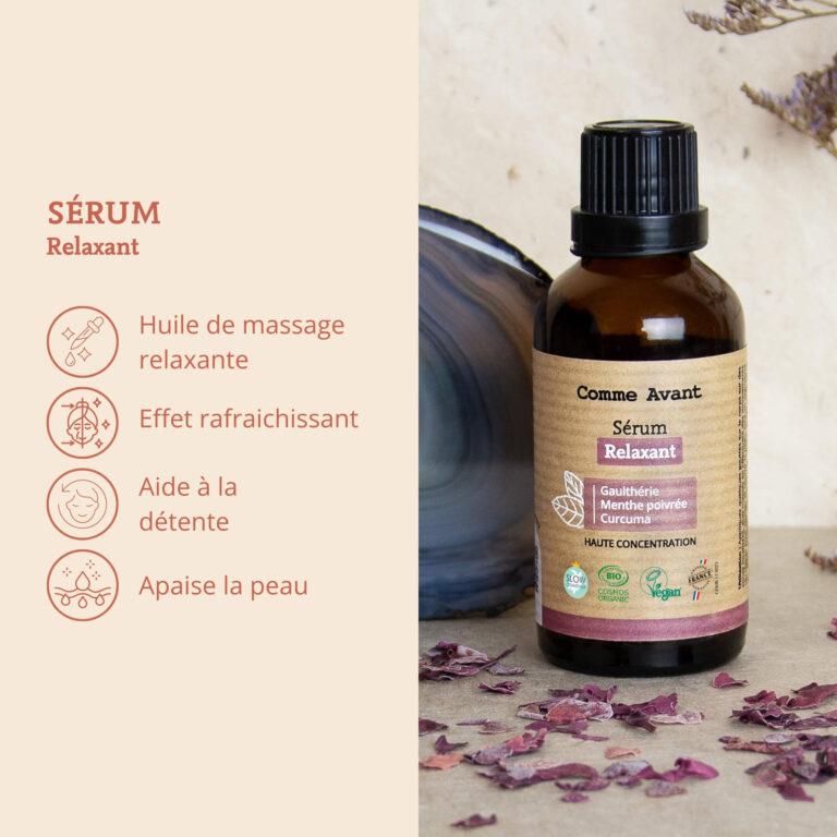 Comme Avant - Sérum corps relaxant - Version 1 – 1 sérum - 50ml