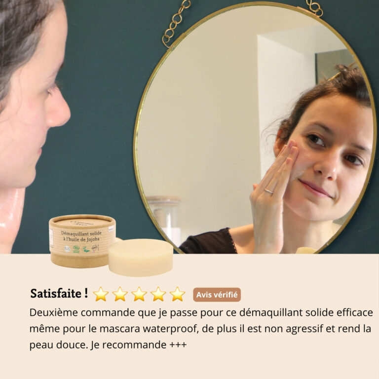 Comme Avant - Démaquillant solide à l'huile de jojoba - Version 3 – 1 pain de démaquillant - 240g