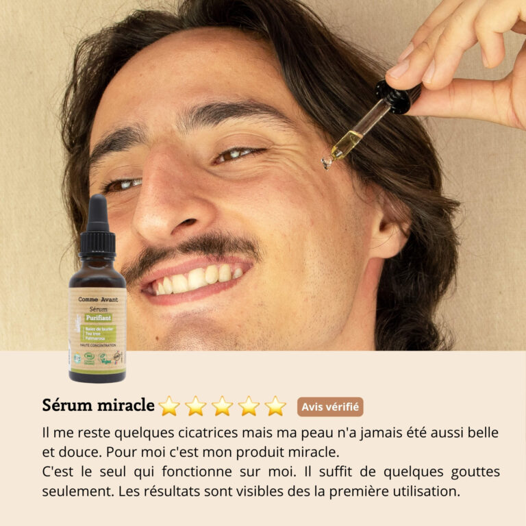 Comme Avant - Sérum visage purifiant - Version 1 – 1 recharge de sérum - 30ml