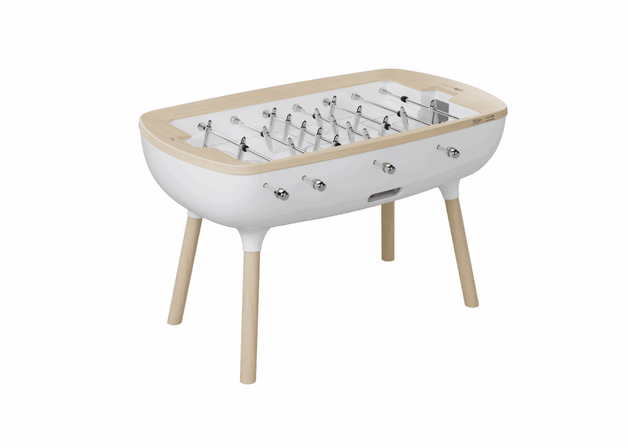 baby foot design blanc chene pure alain gilles toulet scaled 1 Maison Toulet - Baby-foot The Pure