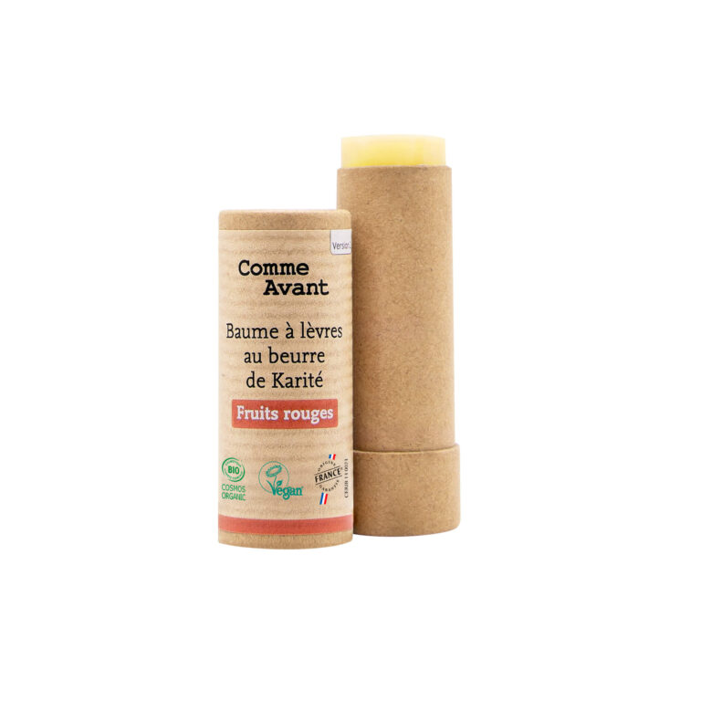 Comme Avant - Baume à lèvres au beurre de karité - Version 2 – 1 baume à lèvres - 15g / Menthe