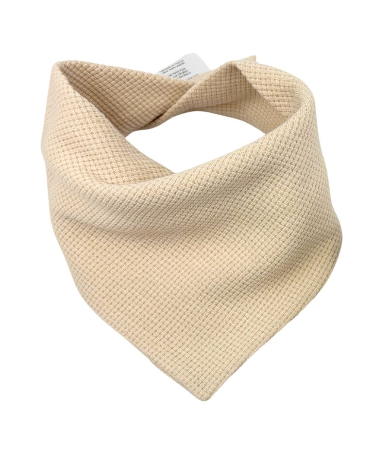 Petit Pote - Bavoir bandana - à l'unité – Taille unique / Beige