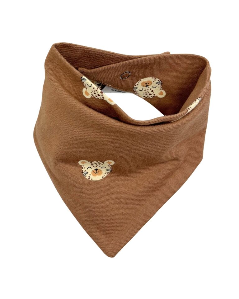 Petit Pote - Bavoir bandana - à l'unité – Taille unique / Rayé gris