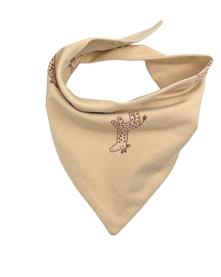 Petit Pote - Bavoir bandana - à l'unité – Taille unique / Rayé gris