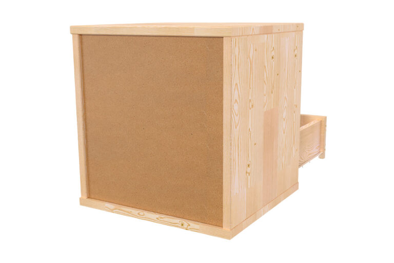ABC MEUBLES - Caisson à tiroirs 3 en bois massif