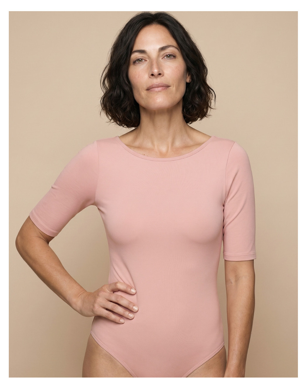 body dos nu rose poudre Rose poudré