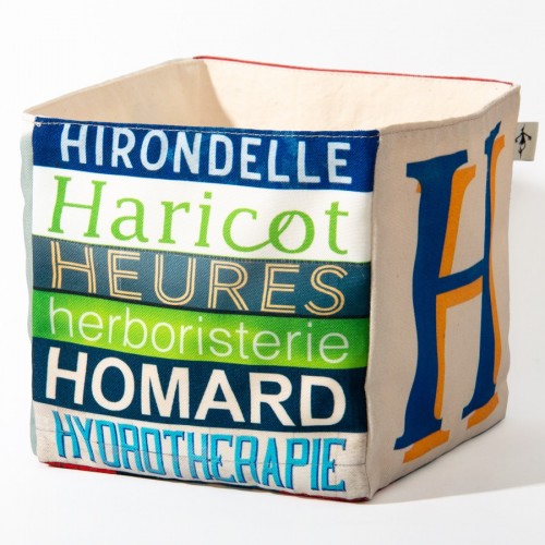 MARON BOUILLIE - Boite de rangement lettre H