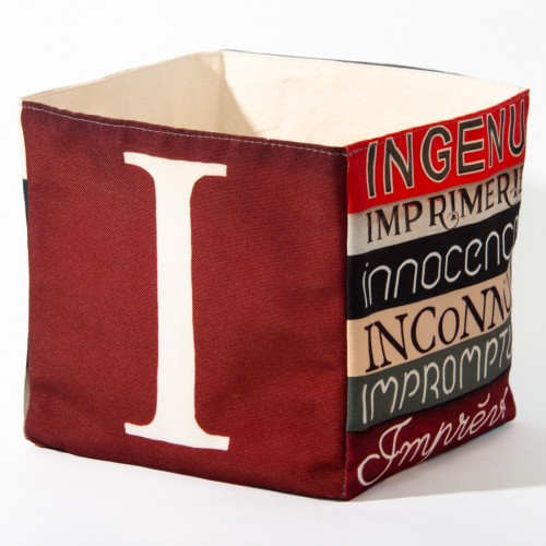 MARON BOUILLIE - Boite de rangement lettre I