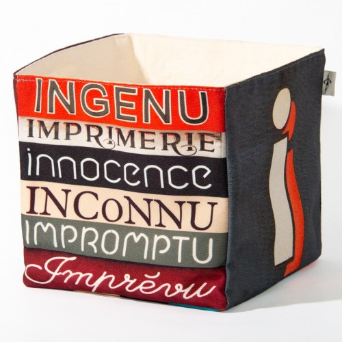 MARON BOUILLIE - Boite de rangement lettre I