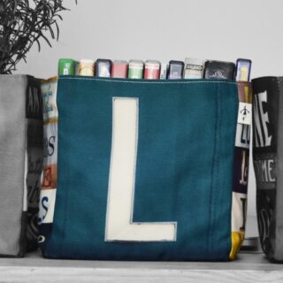 Maron Bouillie - Boite de rangement lettre L