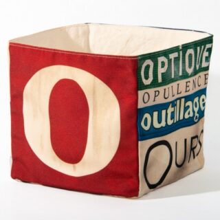 Maron Bouillie - Boite de rangement lettre O