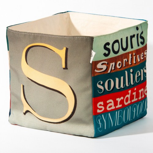 MARON BOUILLIE - Boite de rangement lettre S