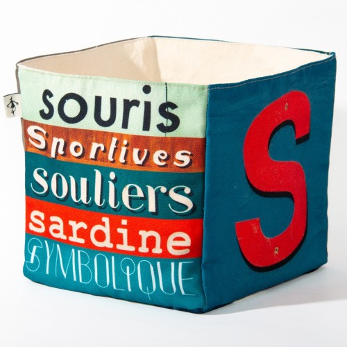 MARON BOUILLIE - Boite de rangement lettre S