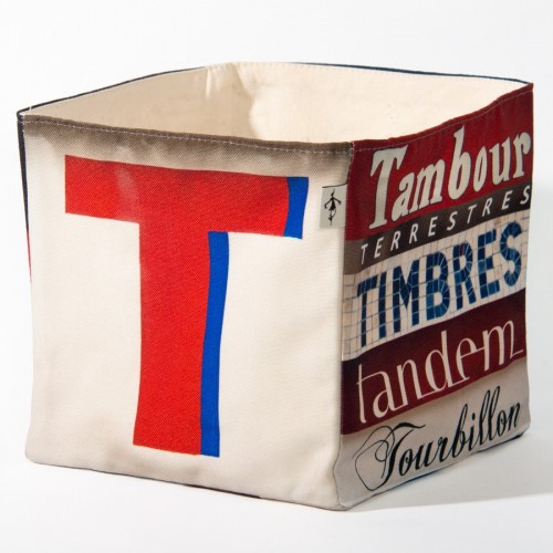 MARON BOUILLIE - Boite de rangement lettre T