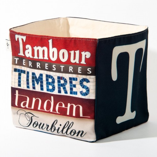 MARON BOUILLIE - Boite de rangement lettre T