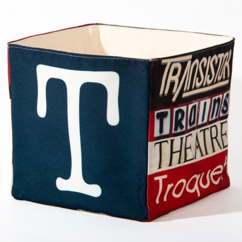 MARON BOUILLIE - Boite de rangement lettre T