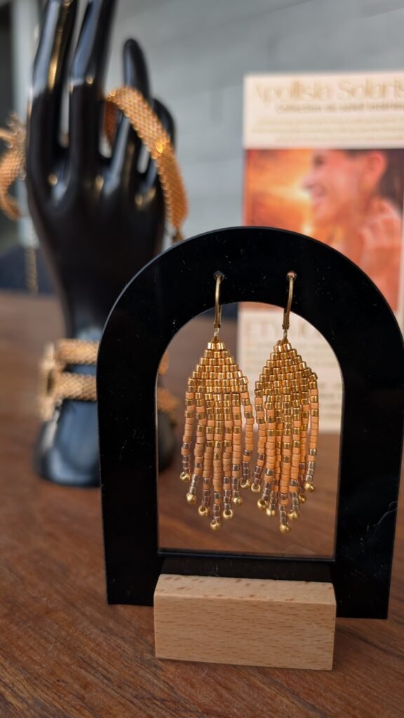 Valdyria - Mini Boucles d’Oreilles Apollisia Solaris