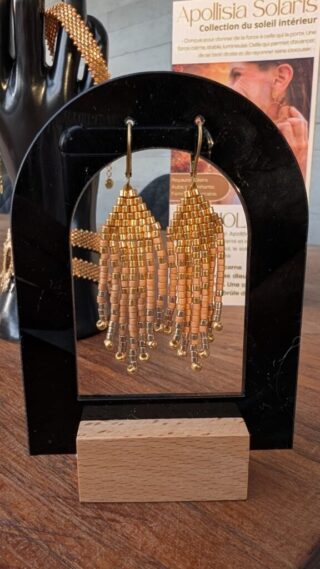 Valdyria - Mini Boucles d’Oreilles Apollisia Solaris