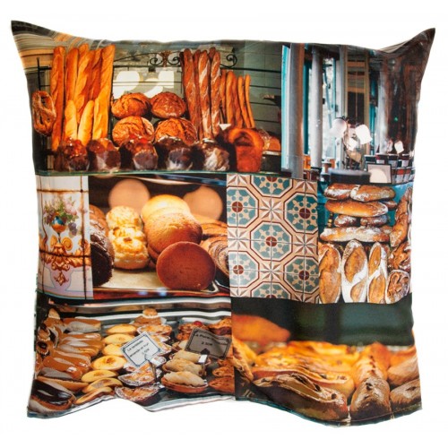 MARON BOUILLIE - Housse de coussin Boulangerie 28