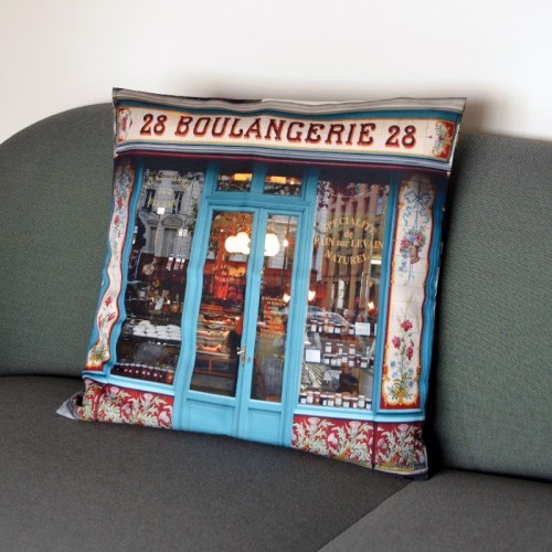 MARON BOUILLIE - Housse de coussin Boulangerie 28