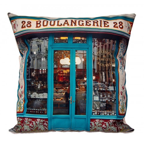boulangerie 28 MARON BOUILLIE - Housse de coussin Boulangerie 28
