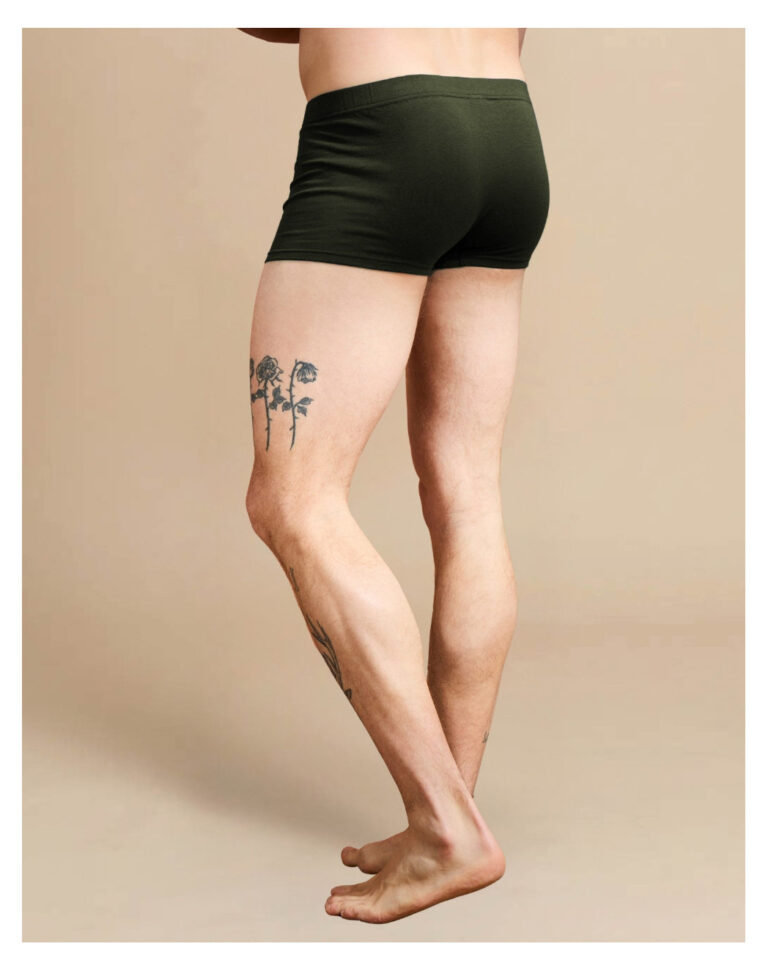 Maison Lemahieu - Boxer confort Coton BIO - Vert Fôret – 2XL