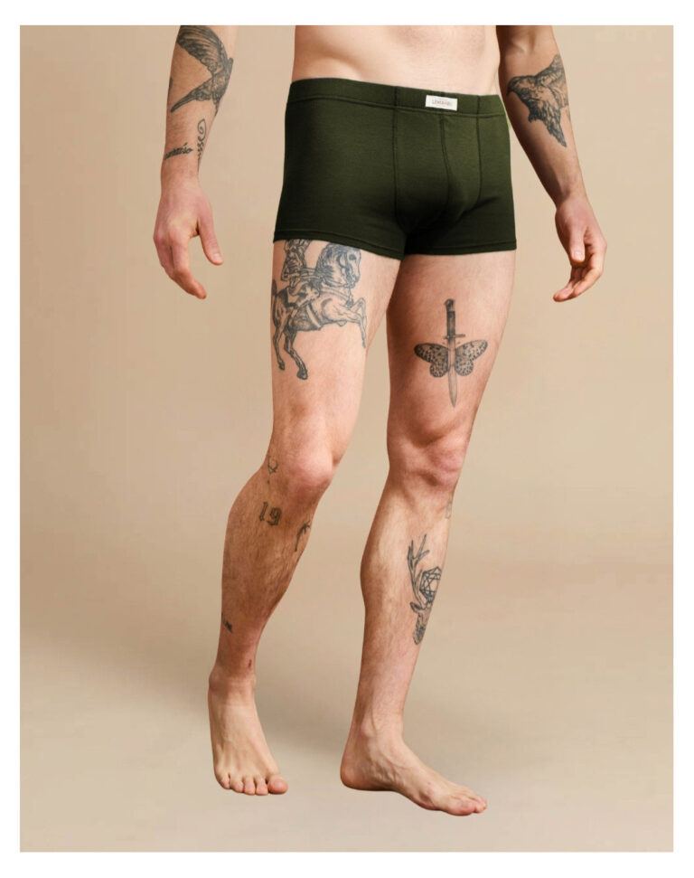 Maison Lemahieu - Boxer confort Coton BIO - Vert Fôret – 2XL
