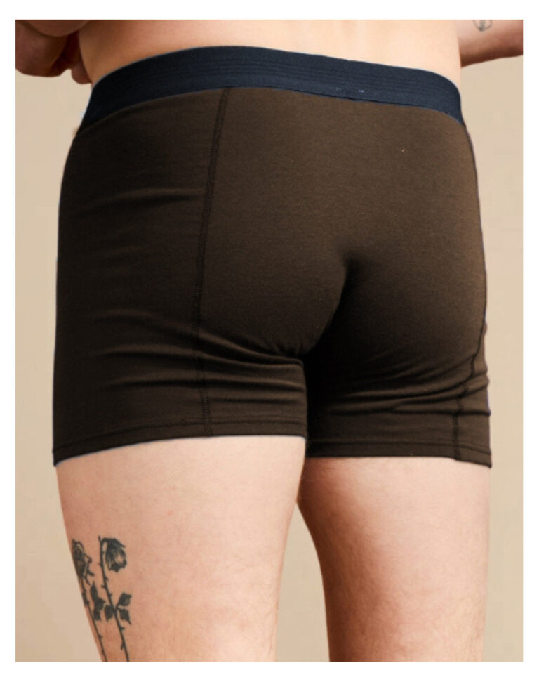 Maison Lemahieu - Boxer coton modal - Marron Café – 2XL