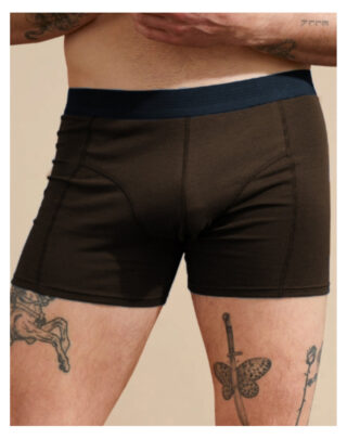 Maison Lemahieu - Boxer coton modal – Marron Café