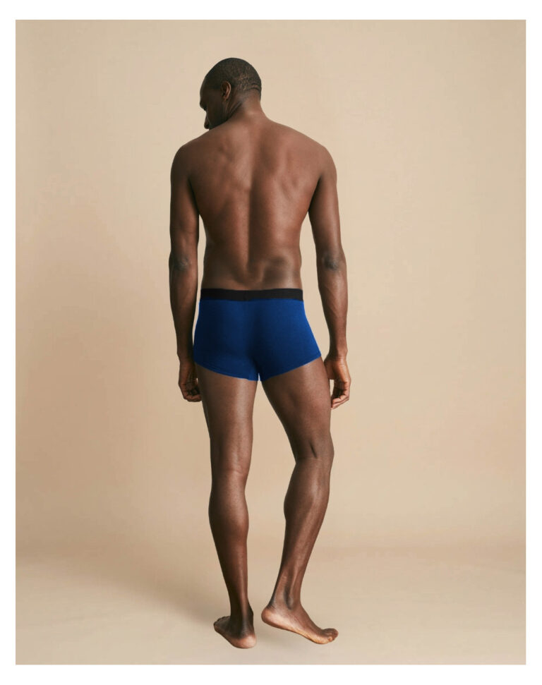 Maison Lemahieu - Boxer court en Coton BIO - Bleu Indigo – 2XL