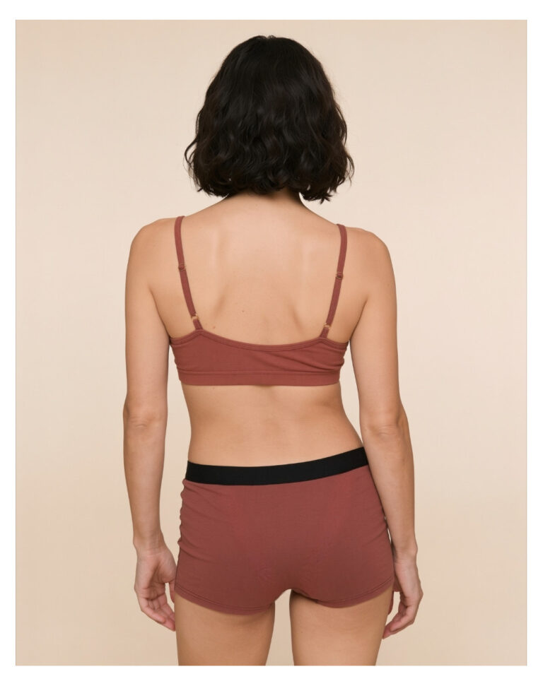 Maison Lemahieu - Boxer Femme - Rose Argile – 2XL