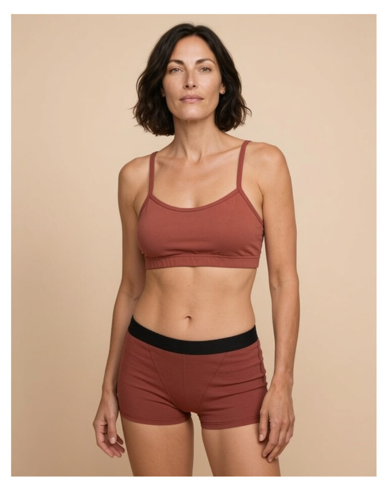 Maison Lemahieu - Boxer Femme - Rose Argile – 2XL