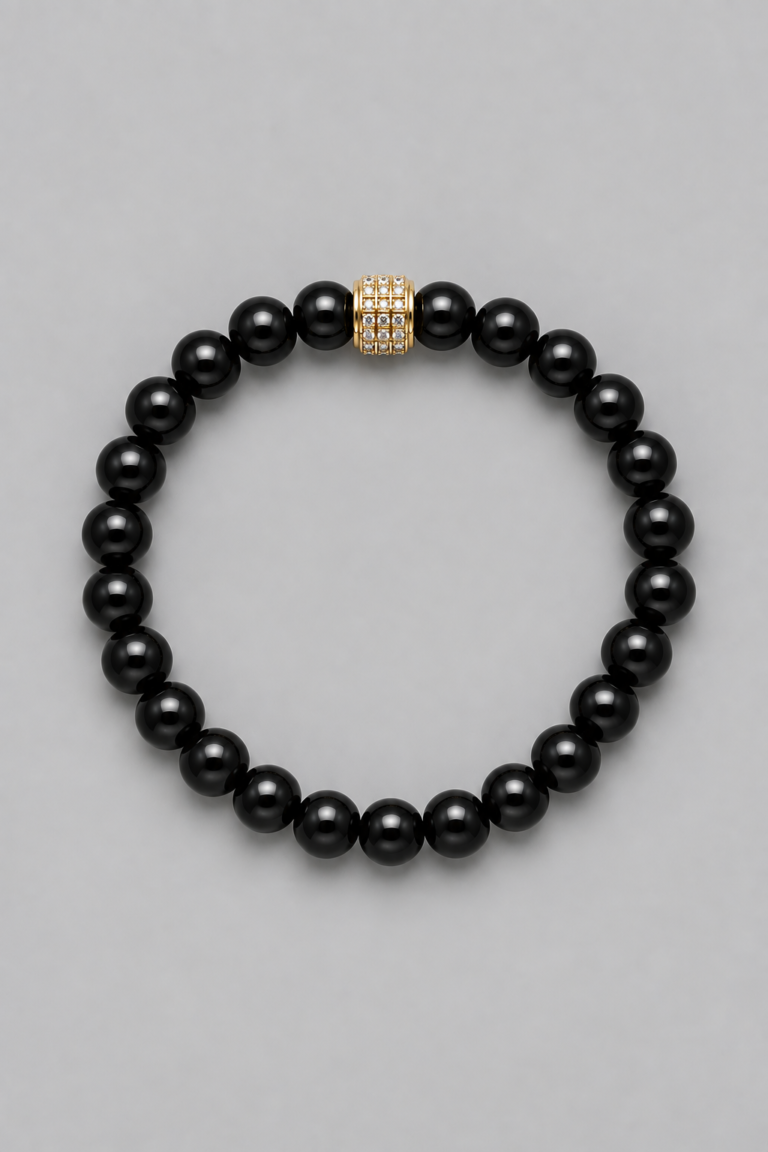 NEIJE - Coffret Trio de Bracelets Onyx
