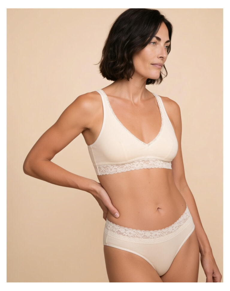 Maison Lemahieu - Brassière Dentelle - Ecru – XS