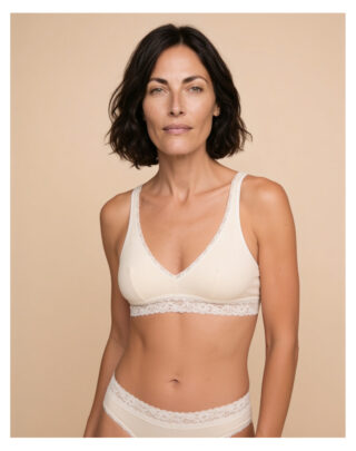 Brassière Dentelle – Ecru par la marque Maison Lemahieu Maison Lemahieu - Brassière Dentelle – Ecru