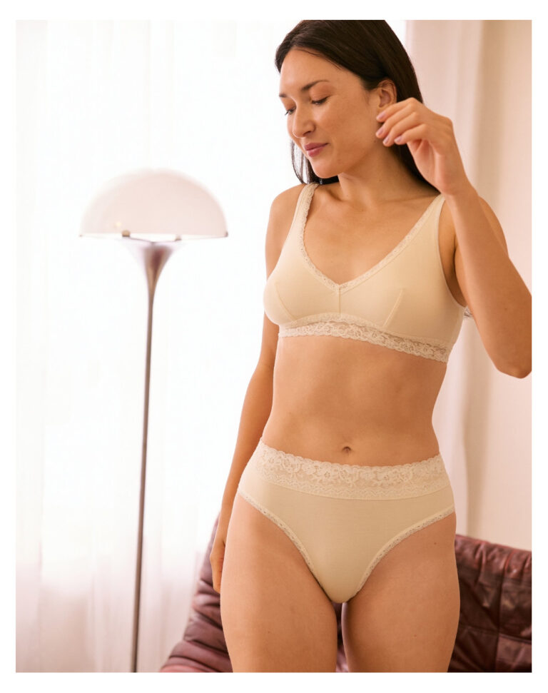 Maison Lemahieu - Brassière Dentelle - Ecru – XS