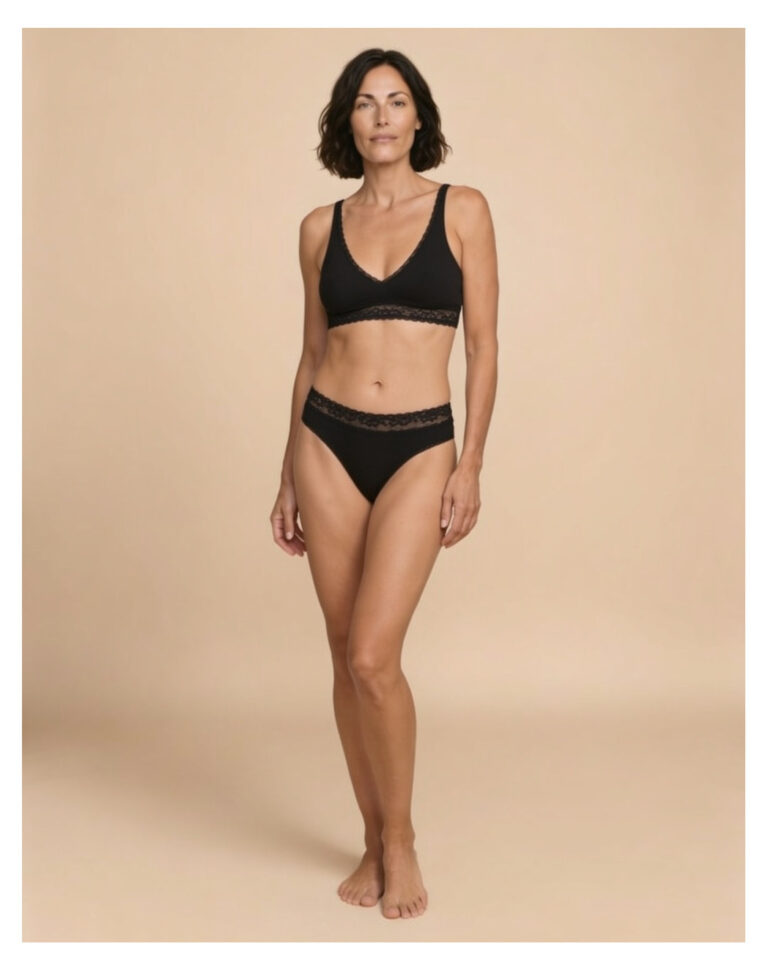 Maison Lemahieu - Brassière Dentelle - Noir – XS