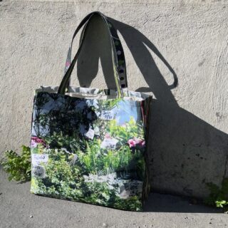 Sac cabas de courses « Fleurs » par la marque Maron Bouillie Maron Bouillie - Sac cabas de courses « Fleurs »