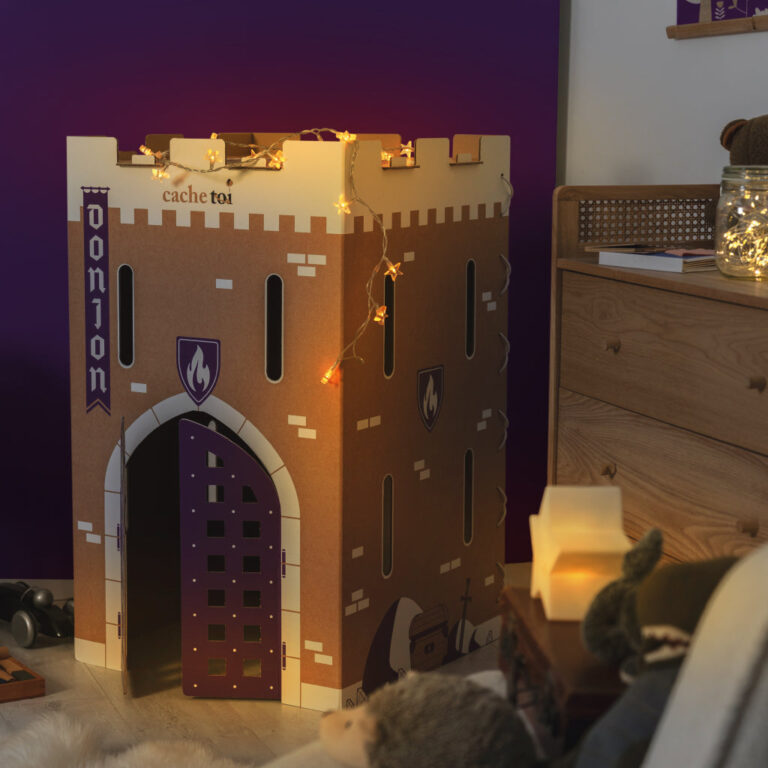 cachetoi - Cabane pliable en carton – DONJON